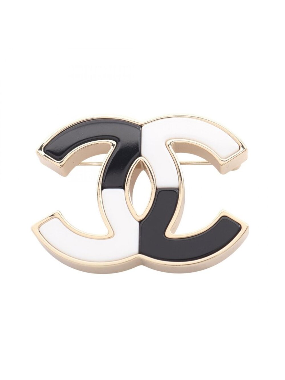 Chanel Brooch CC Logo
